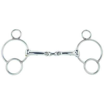 Iron 3-ring, Double jointed