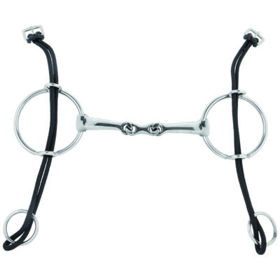 Iron Gag bit, Double jointed